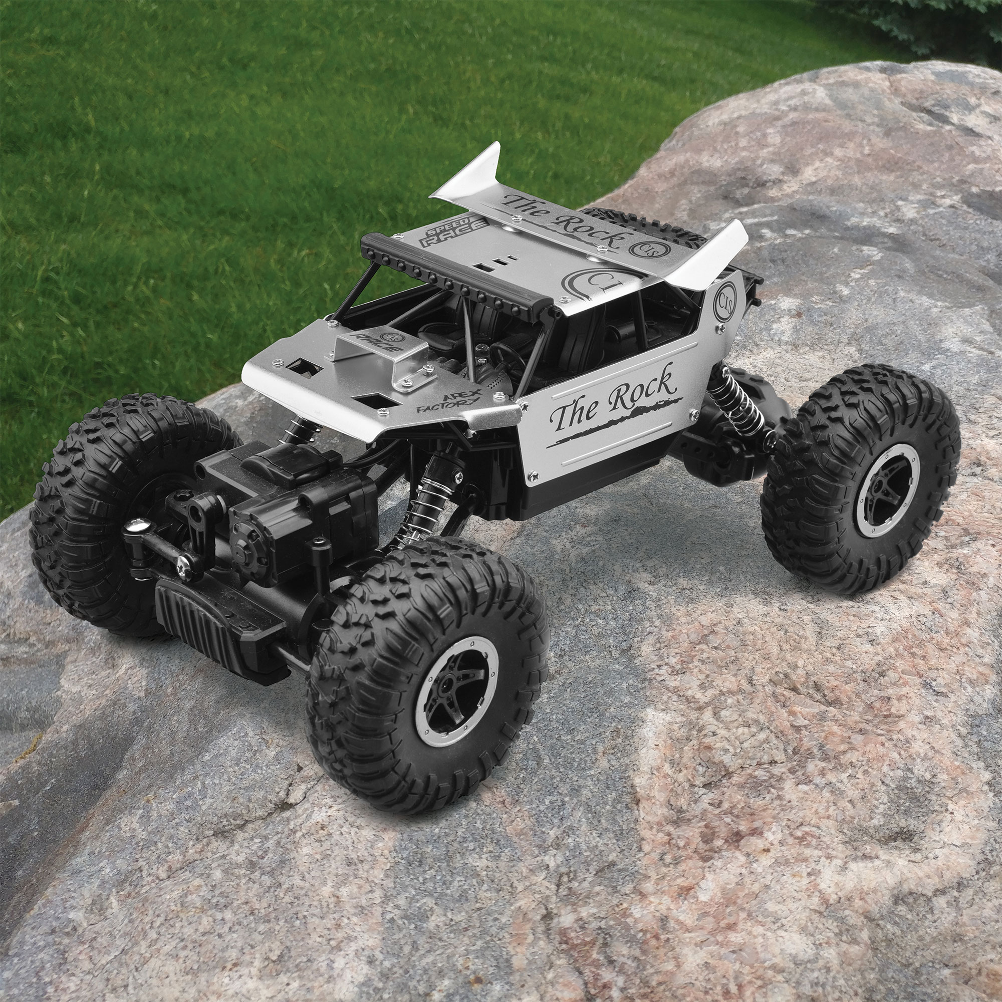 CIS 4WD Rock Climber RC Truck - Silver