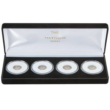 The Matthew Mint Set of 4 Mercury Dimes