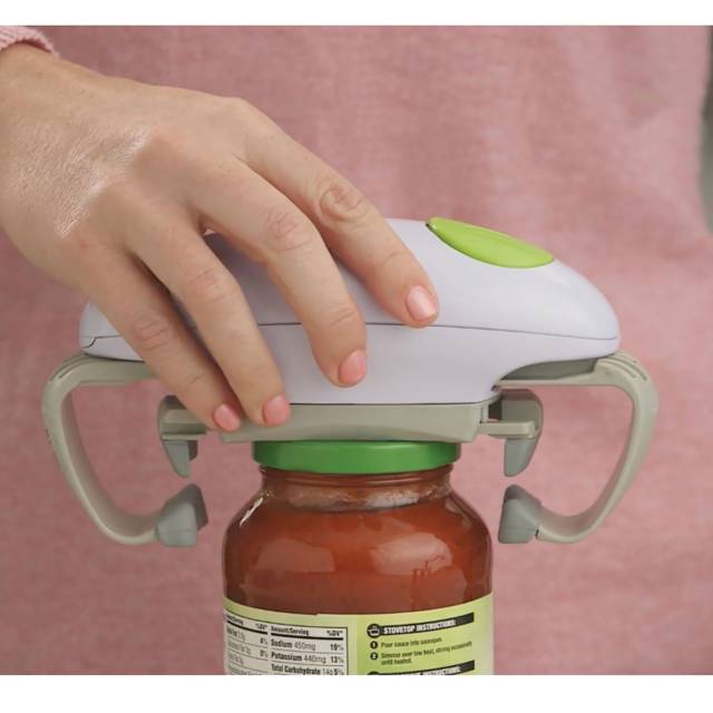 Higher Torque, One Touch Electric Jar Opener, Bottle Opener for