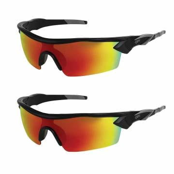 Battle Vision Polarized Black Shield Sport Wrap Sunglasses Battlevision  Free Shipping 