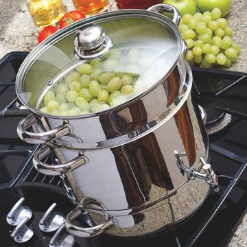 Euro Cuisine Stove-Top Steam Juicer