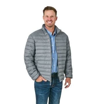 Men's Puffer Jacket - Grey