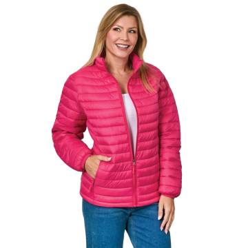 Ladies Puffer Jacket - Pink