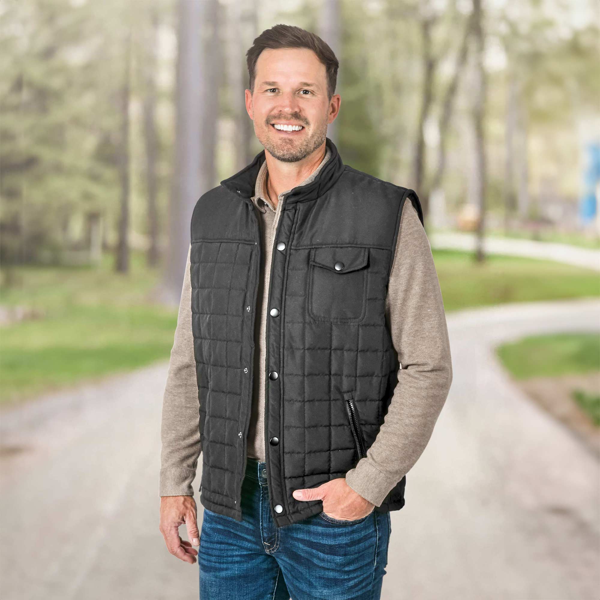 Men's Quilted Vest