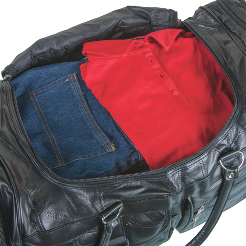 Hawthorne Barrel Leather Duffel Bag – Emerson Leather Bags