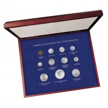 American Coin Treasures 11 Piece Set with Deluxe Case